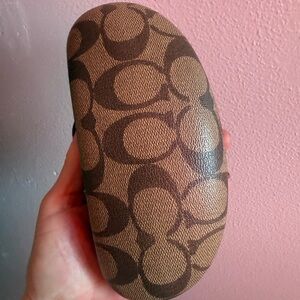 Coach hard shell Sunglasses Case